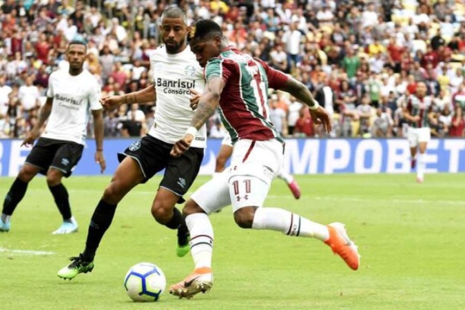  Rio de Janeiro, RJ - Brasil - 29/09/2019 - Maracan.. - Yony Gonz..lez.Campeonato Brasileiro. 22.. Rodada. Jogo Fluminense x Gr..mio..FOTO DE MAILSON SANTANA/FLUMINENSE FC..IMPORTANTE: Imagem destinada a uso institucional e divulga....o, seu uso comercial est.. vetado incondicionalmente por seu autor e o Fluminense Football Club...IMPORTANT: Image intended for institutional use and distribution. Commercial use is prohibited unconditionally by its author and Fluminense Football Club...IMPORTANTE: Im..gen para uso solamente institucional y distribuici..n. El uso comercial es prohibido por su autor y por el Fluminense Football Club.
     -  (crédito:  Mailson Santana/Fluminense FC)