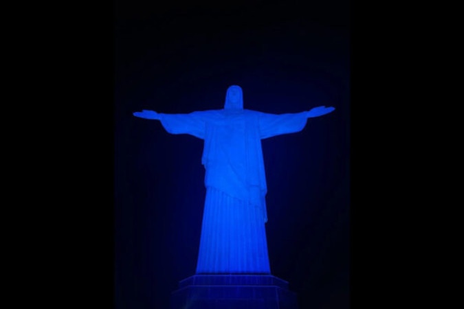 Objetivo da ação visa incentivar a população sobre a importância da prevenção e do diagnóstico precoce do câncer de próstata -  (crédito: Foto: Divulgação/Cristo Redentor)