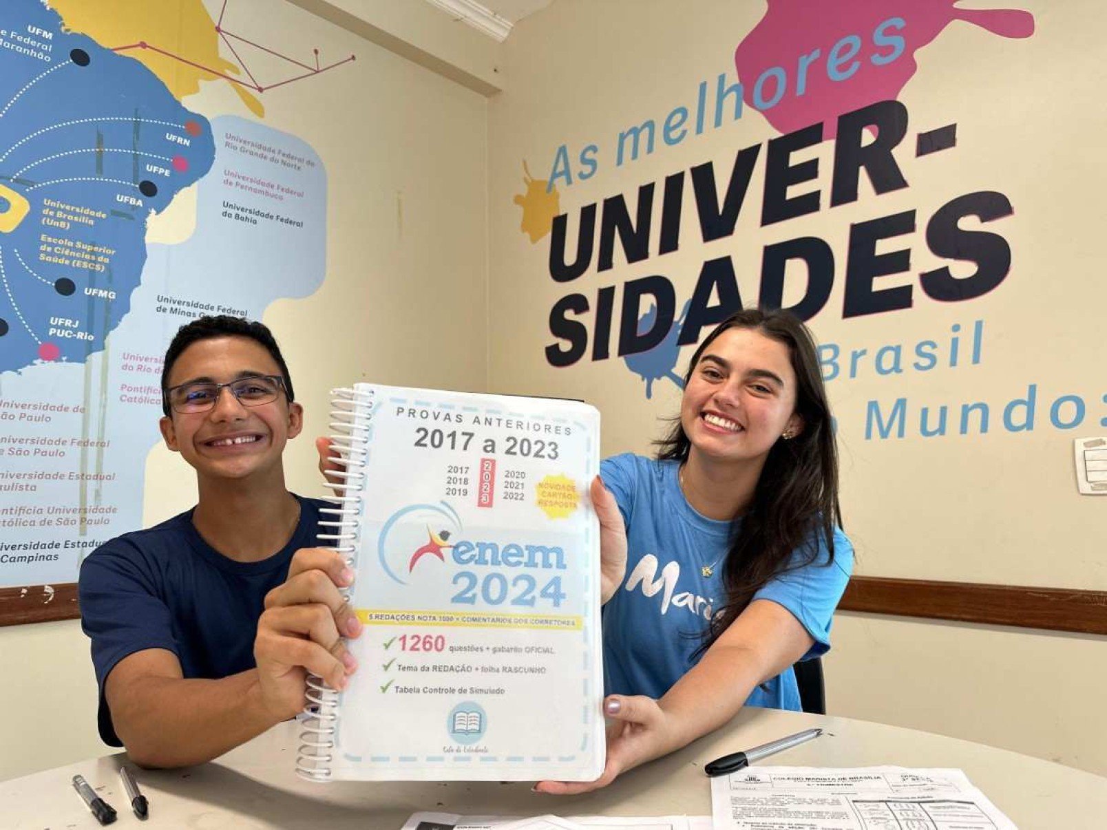 Estudantes se mostram preparados e confiantes