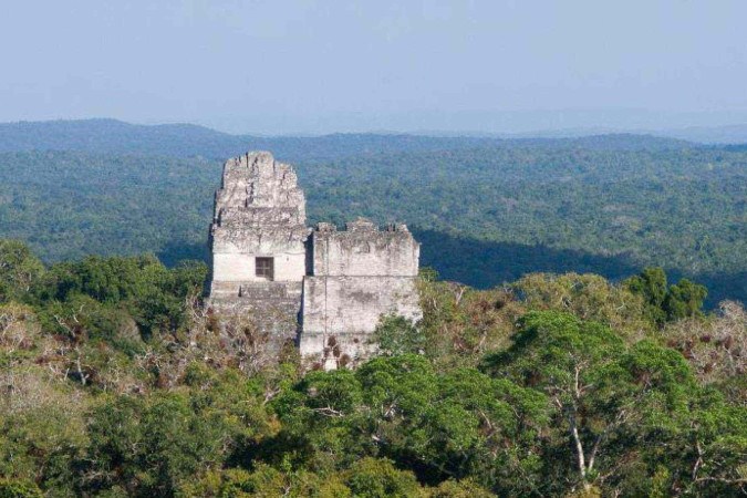 As estruturas dos antigos maias foram construídas para resistir às intempéries -  (crédito: Getty Images)