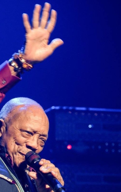  Quincy Jones no Festival de Jazz de Montreu, em junho de 2019 -  (crédito: FABRICE COFFRINI / AFP)