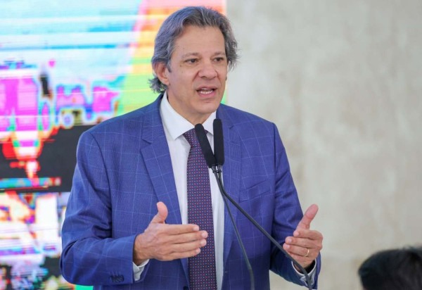 'Fim da reunião de segunda-feira, nós estaremos prontos para divulgar. Se faremos isso na própria segunda ou na terça é uma decisão que a comunicação vai tomar', disse Haddad. -  (crédito: Fabio Rodrigues-Pozzebom/Agência Brasil)