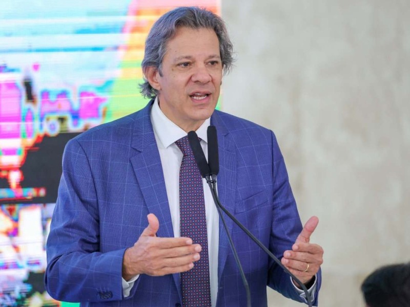 'Fim da reunião de segunda-feira, nós estaremos prontos para divulgar. Se faremos isso na própria segunda ou na terça é uma decisão que a comunicação vai tomar', disse Haddad. -  (crédito: Fabio Rodrigues-Pozzebom/Agência Brasil)