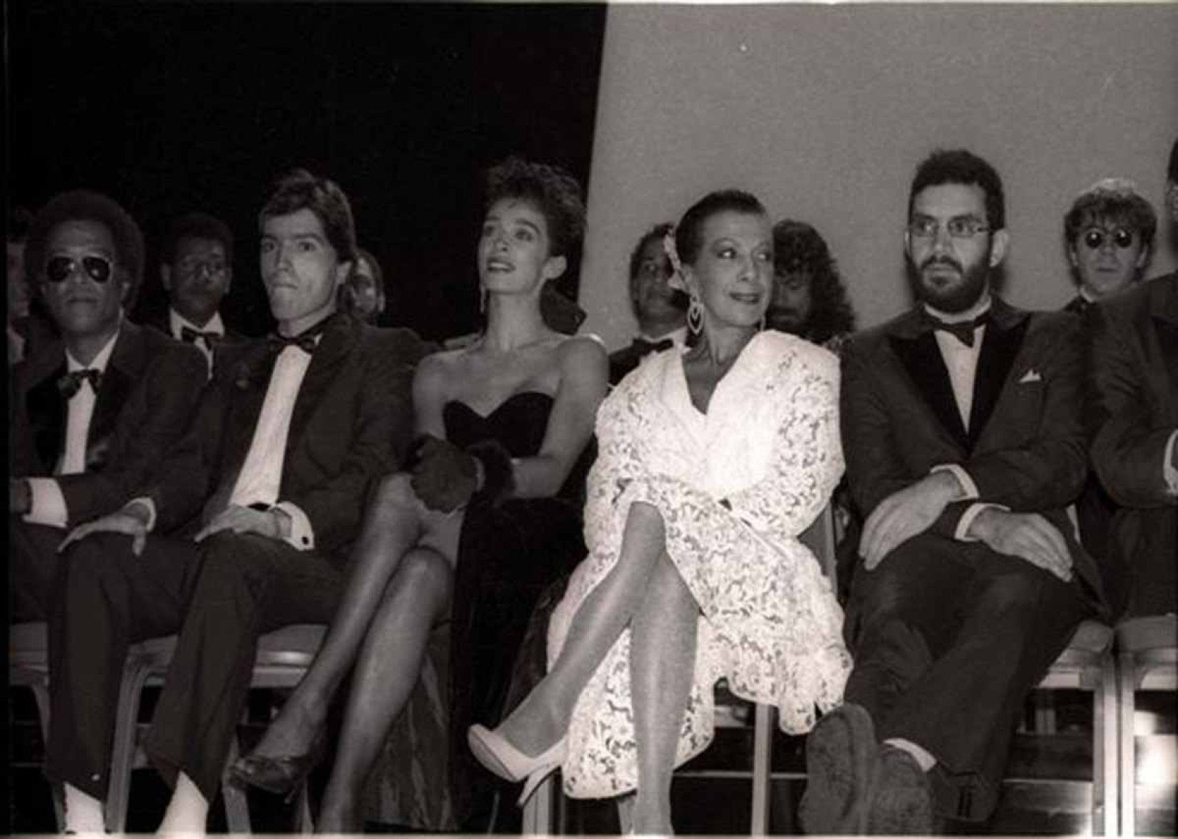 Elizeth Cardoso e Renato Russo no 1&ordm; Pr&ecirc;mio Sharp de M&uacute;sica   