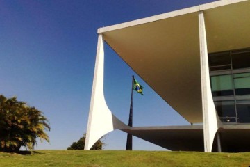  Fachada do Palácio do Planalto.  -  (crédito: Foto: Jorge Cordeiro)