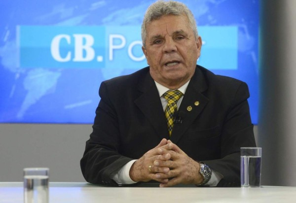 Alberto Fraga (PL) chamou a atenção para o crescimento do crime organizado transnacional no Brasil -  (crédito:  Marcelo Ferreira/CB/D.A Press)