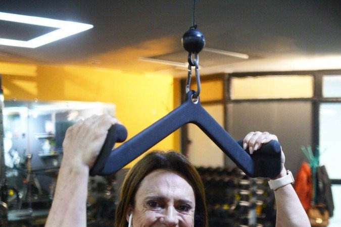 Rosa superou a obesidade por meio da vida saudável.