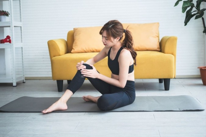 Algumas características do corpo feminino favorecem as lesões nos joelhos (Imagem: Anatta_Tan | Shutterstock) -  (crédito: EdiCase)