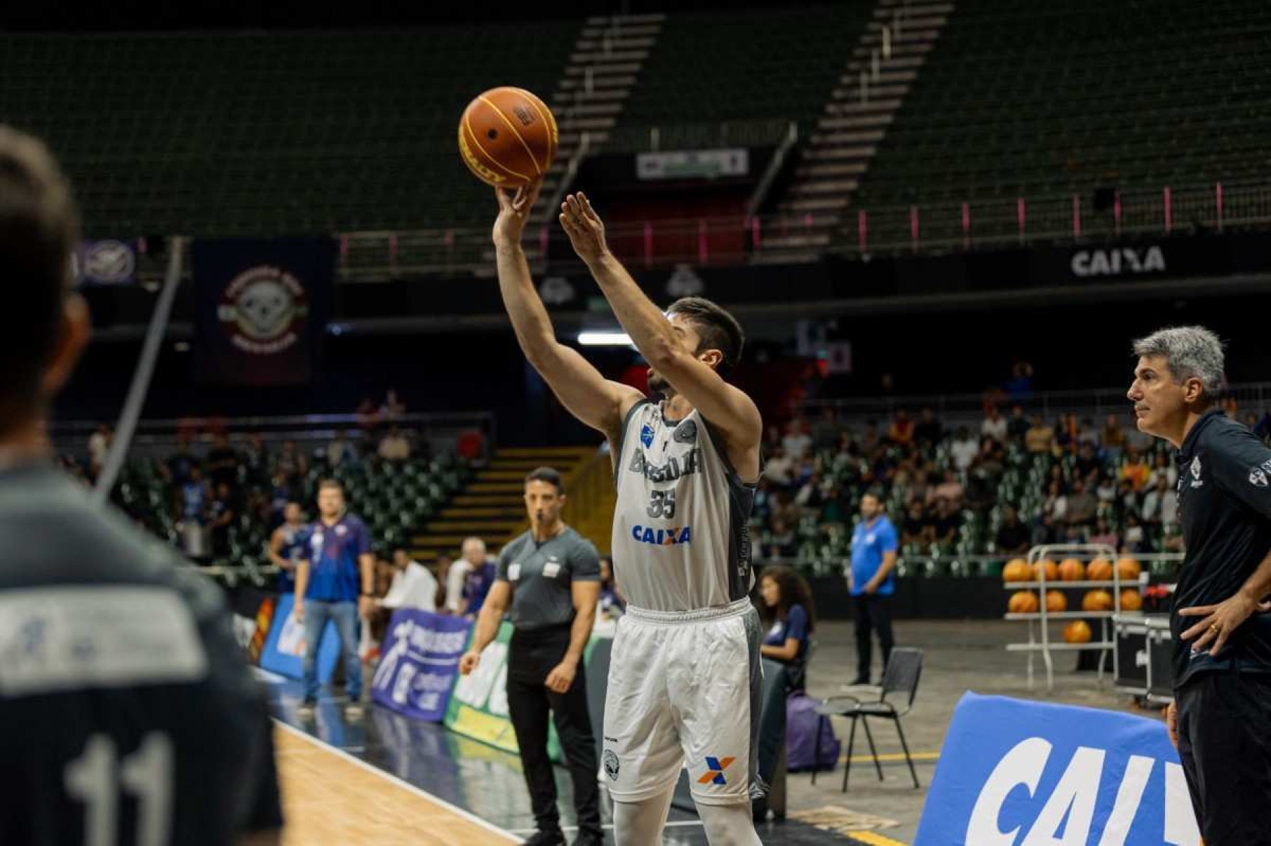 NBB: Líder em bolas de três, Brasília visita Caxias do Sul por sétima vitória