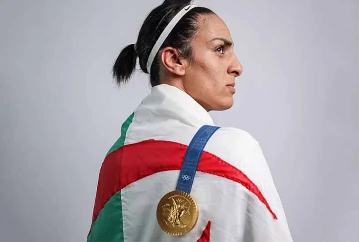 A World Boxing anunciou que Imane Khelif  não poderá participar da próxima edição da Copa do Mundo em Eindhoven, na Holanda, assim como quaisquer outros torneios chancelados pela entidade, caso não faça o teste de gênero -  (crédito: Instagram @imane_khelif_10)