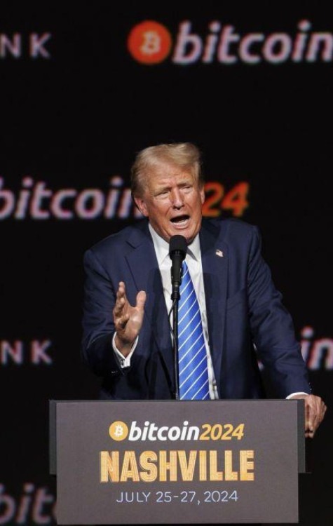 Entenda por que bitcoin e outras criptomoedas dispararam com vitória de Trump -  (crédito: BBC Geral)