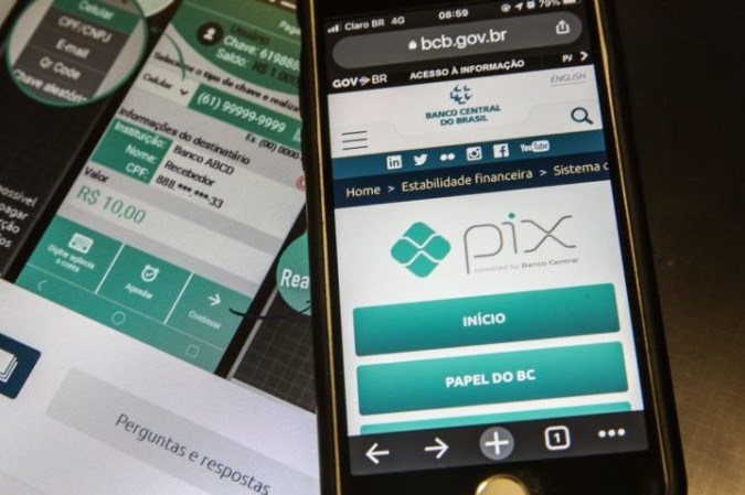 A autoridade monetária passará a exigir mais informações das instituições que quiserem oferecer a modalidade de pagamento instantâneo -  (crédito: Marcello Casal Jr/Agência Brasil)