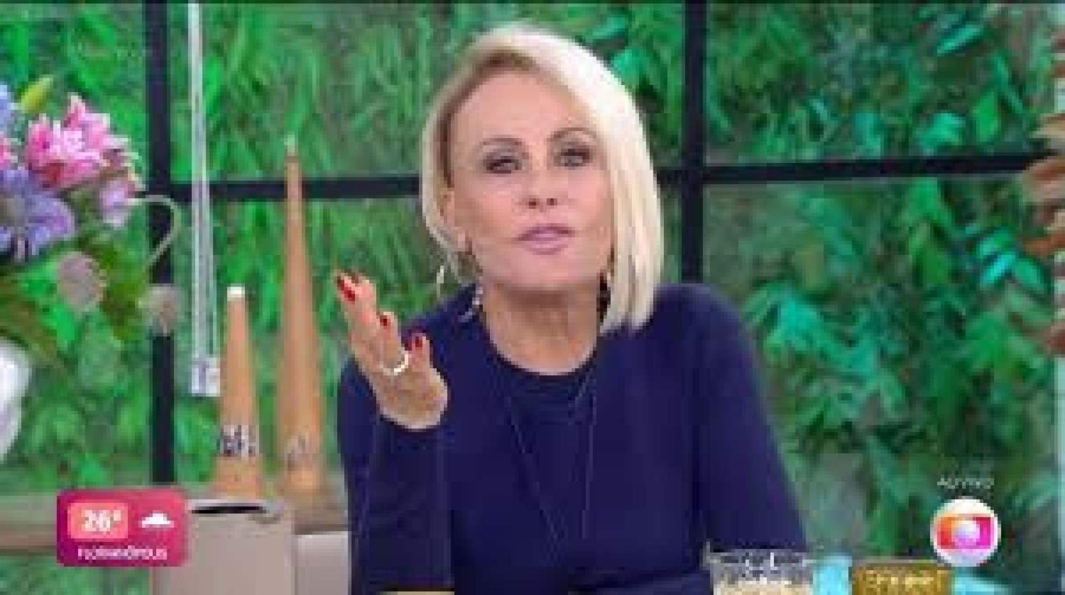 Ana Maria Braga é afastada da TV por problemas de saúde