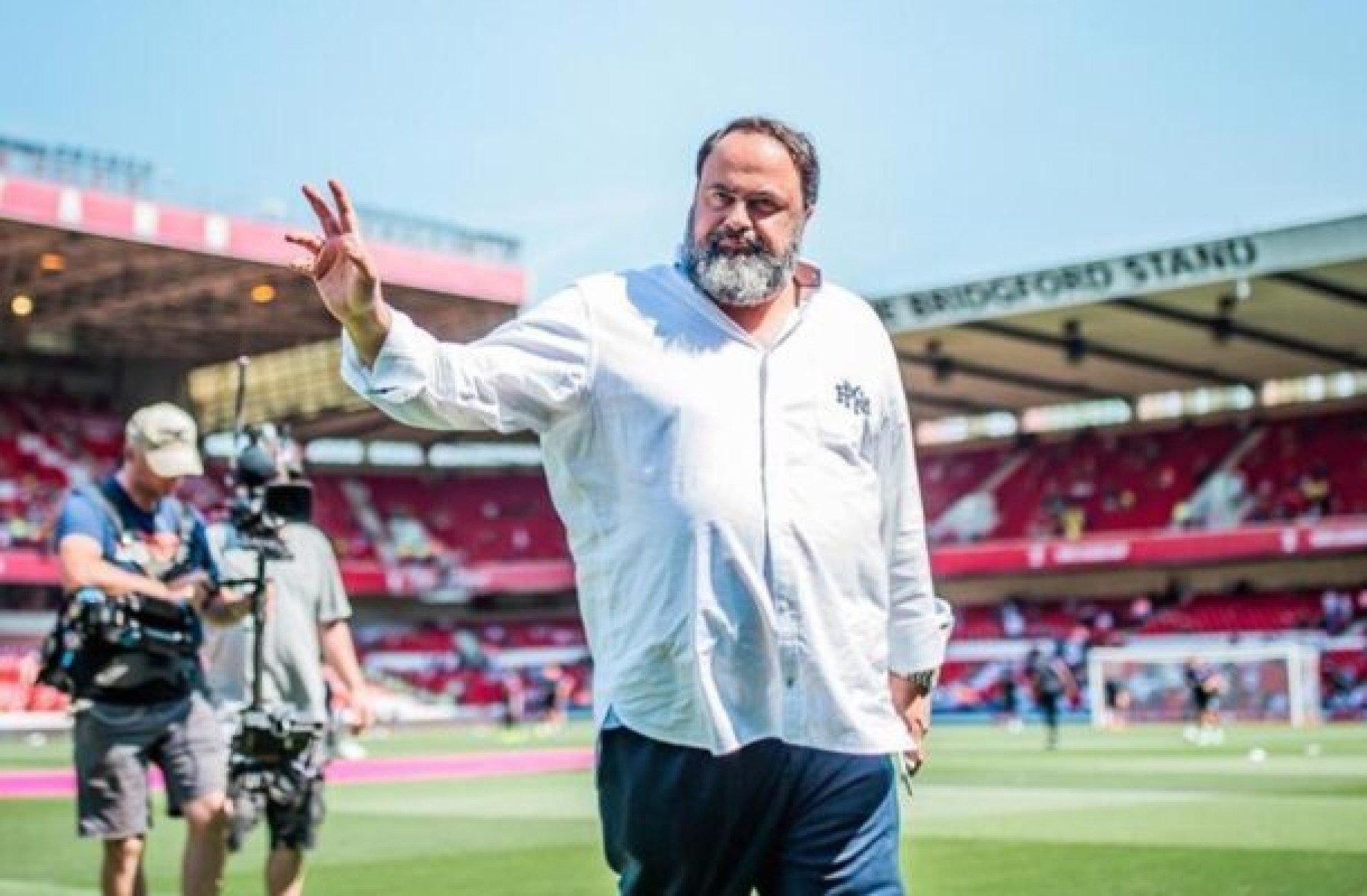 Dono do Nottingham Forest, Evangelos Marinakis quer adquirir clube no Brasil e pode comprar o clube carioca -  (crédito: Foto: Divulgação /Nottingham Forest)