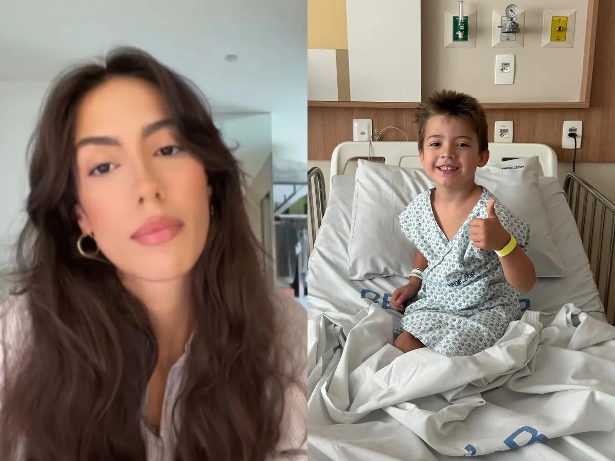 Gabi Brandt revela detalhes de cirurgia do filho e faz alerta