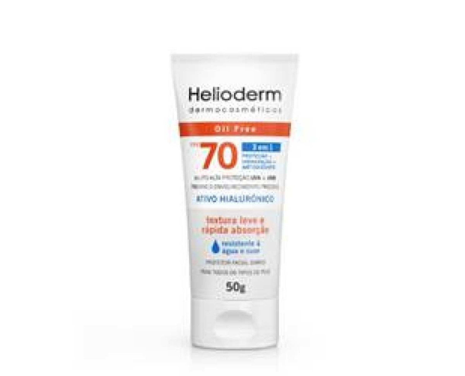  Protetor Facial Sem Cor FPS 70, da Helioderm  (R$ 43,90)