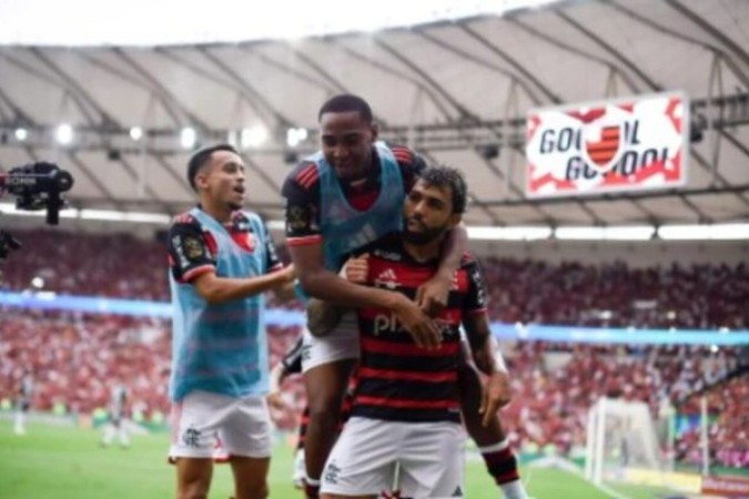 Equipe enfrenta o Atlético Mineiro pelo segundo jogo da final da Copa do Brasil na Arena MRV -  (crédito: Marcelo Cortes/Flamengo)