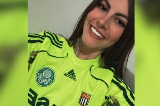 Gabriela Anelli morreu nos arredores do Allianz Parque antes do confronto entre o Alviverde e Flamengo por ferimentos no pescoço - (crédito: Foto: Reprodução/Redes sociais) Gabriela Anelli morreu nos arredores do Allianz Parque antes do confronto entre o Alviverde e Flamengo por ferimentos no pescoço - (crédito: Foto: Reprodução/Redes sociais)