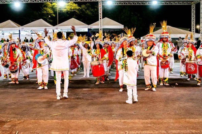Escola de samba da Acadêmicos da Asa Norte faz ensaio nesta sexta (7/11) - (crédito: Divulgação ) Escola de samba da Acadêmicos da Asa Norte faz ensaio nesta sexta (7/11) - (crédito: Divulgação )