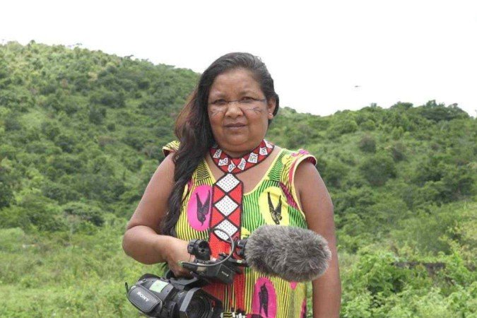 A diretora Sueli Maxakali