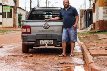 Rafael Alves diz que o Sol Nascente tem muito potencial e que 99% dos moradores são 'do bem, trabalhadores' -  (crédito: Kayo Magalhães/CB/D.A Press)