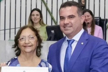 Simão Pedro (PSD), prefeito eleito de Orós (CE), e a mãe, Thereza Christina (PSD), vice da chapa -  (crédito: Reprodução/Instagram)