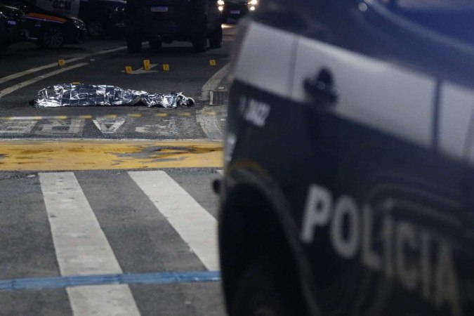 Delator do PCC executado em aeroporto de SP, Antônio Gritzbach levou 10 tiros -  (crédito:  AFP)