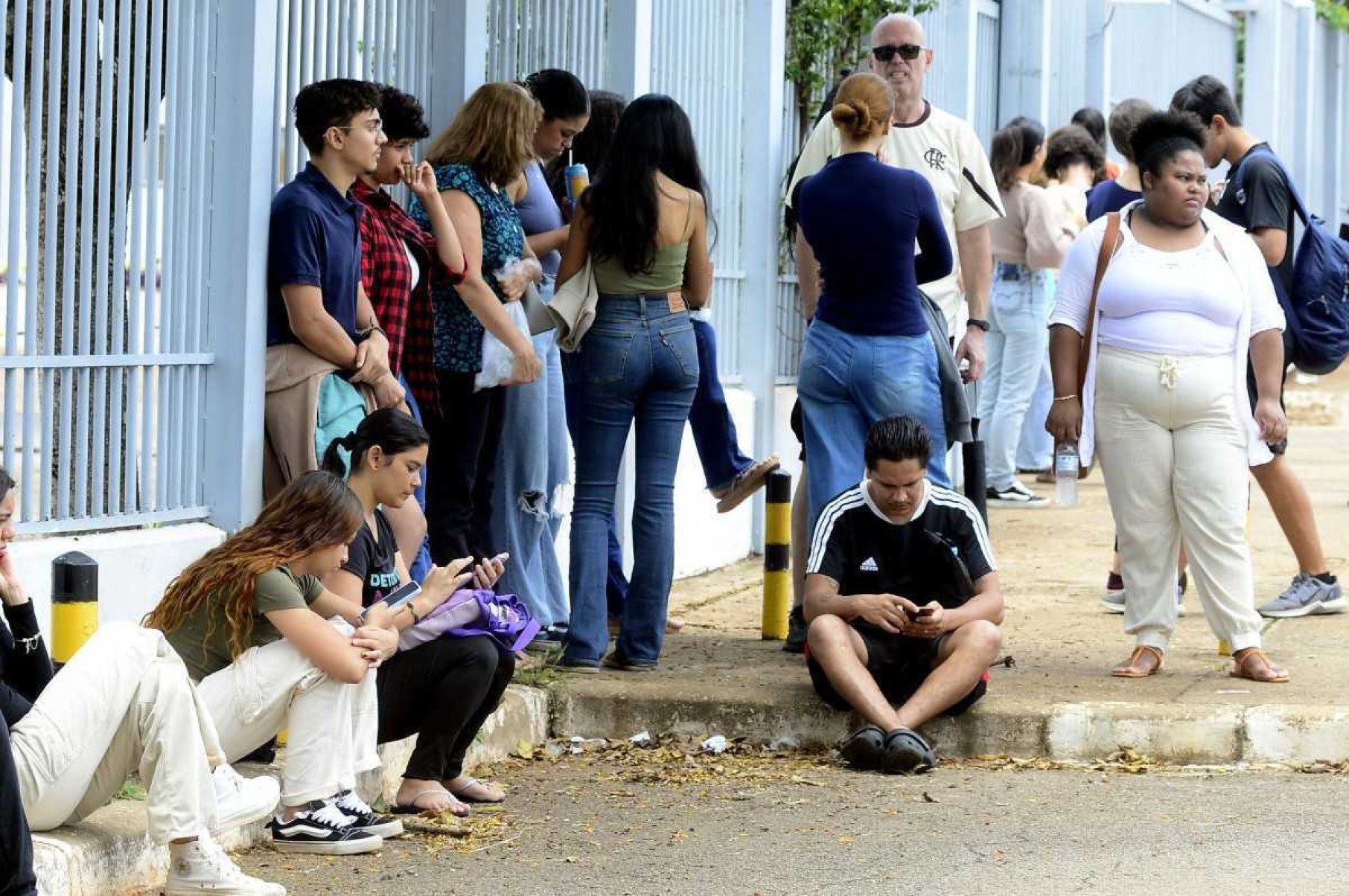  10/11/2024 Crédito: Marcelo Ferreira/CB/D.A Press. Brasil. Brasília - DF -  UniCeub - Provas do Enem.