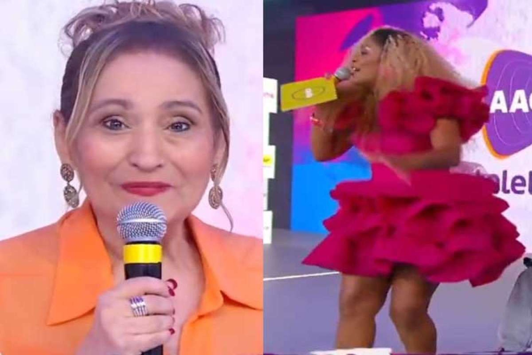 Cariúcha atropela e deixa Sônia Abrão em saia justa no Teleton