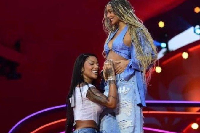 Brunna e Ludmilla revelaram a gravidez em novembro do ano ado - (crédito: Reprodução/Instagram ) Brunna e Ludmilla revelaram a gravidez em novembro do ano ado - (crédito: Reprodução/Instagram )