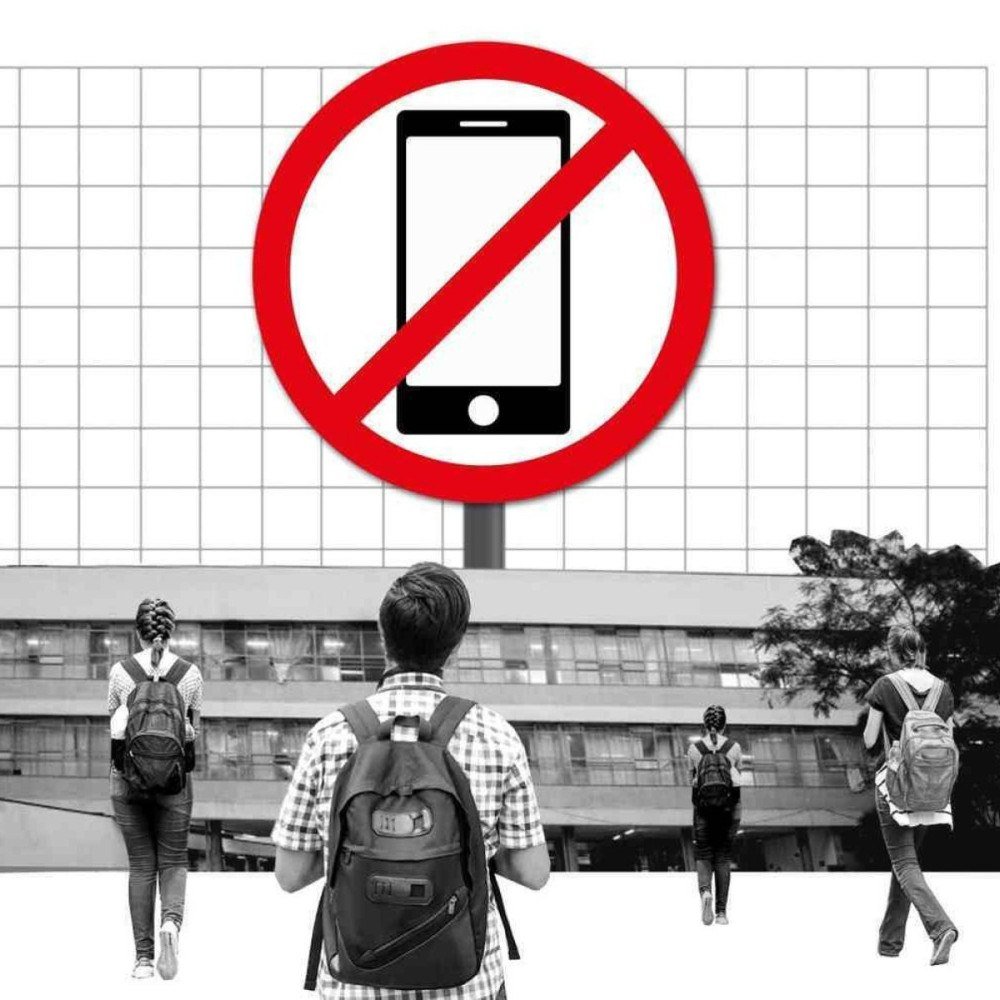 Restrição de celular chega a 92% das escolas, mas ensino médio é desafio