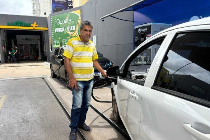 Edson da Silva Ribeiro, motorista de aplicativo, classificou o trânsito de Águas Claras como 