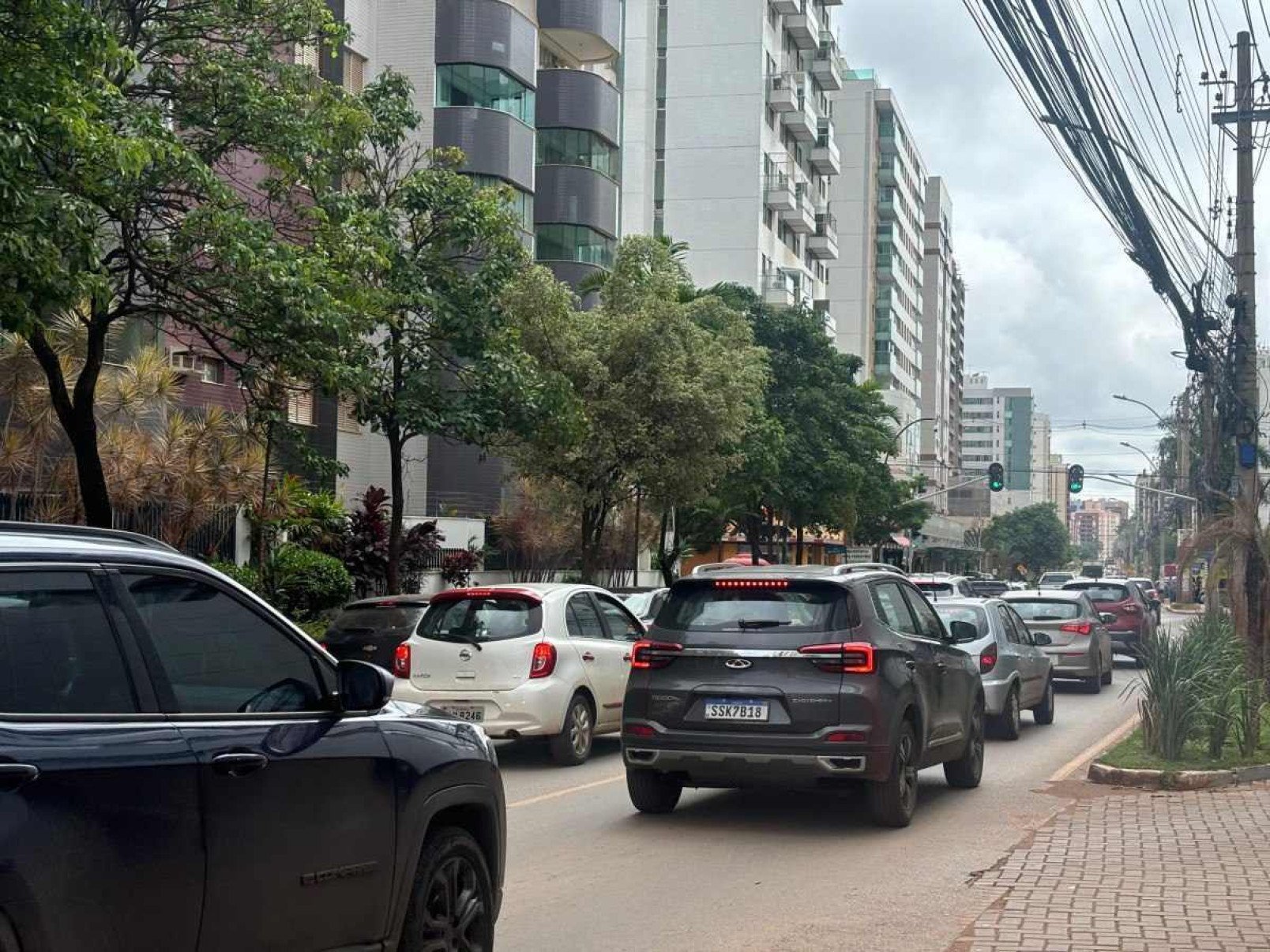 Trânsito em Águas Claras está à beira de um colapso, dizem motoristas