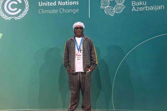 Astro do futebol mundial foi convidado pelo governo do país para marcar presença no Fórum anual da ONU para debater sobre o clima - (crédito: Foto: Reprodução) Astro do futebol mundial foi convidado pelo governo do país para marcar presença no Fórum anual da ONU para debater sobre o clima - (crédito: Foto: Reprodução)