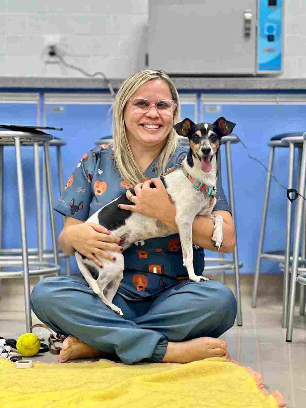 Duda e sua terapeuta, Jard&ecirc;nia