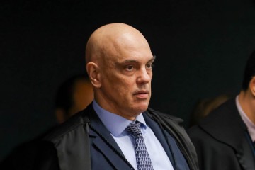 Alexandre de Moraes será relator da investigação sobre bomba no STF  -  (crédito: : Gustavo Moreno/STF)