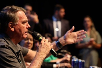 Bolsonaro também fez um apelo 'a todas as correntes políticas e aos líderes das instituições nacionais' para que tomem as medidas necessárias para promover a paz nacional -  (crédito: Beto Barata/PL)