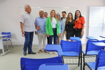 As salas modulares podem aumentar a capacidade das escolas em até 1.500 alunos. -  (crédito: Renato Alves/Agência Brasília)