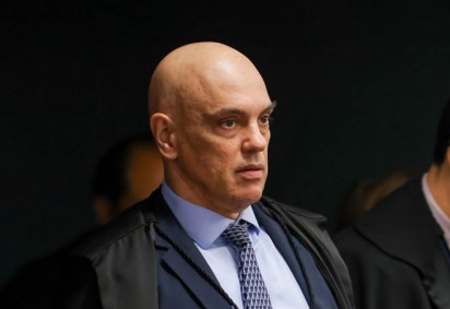 Alexandre de Moraes será relator da investigação sobre bomba no STF  -  (crédito: : Gustavo Moreno/STF)