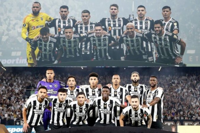 Finalistas da Libertadores disputam prêmio com gigantes europeus como Real Madrid, Manchester City e PSG -  (crédito: Pedro Souza / CAM e Vitor Silva / BFR)