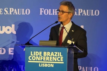 Governador Romeu Zema (Novo) está em Portugal para evento que reúne políticos e empresários -  (crédito: Aluísio Eduardo/Digital MG)