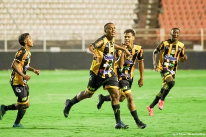 Tigre do Vale domina do início ao fim em campo e evita o Tricolor de levantar 11ª taça do estadual da categoria
 -  (crédito: Foto: Higor Basso/Novorizontino)