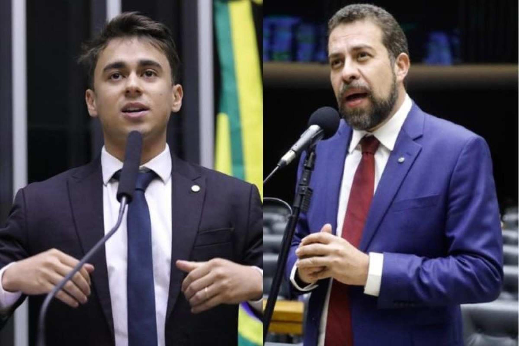 Nikolas Ferreira declara apoio a projeto de Guilherme Boulos