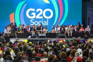 O documento faz recomendações dentro dos três eixos escolhidos como prioritários pela presidência brasileira à frente do G20 -  (crédito:  Tomaz Silva/Agência Brasil)