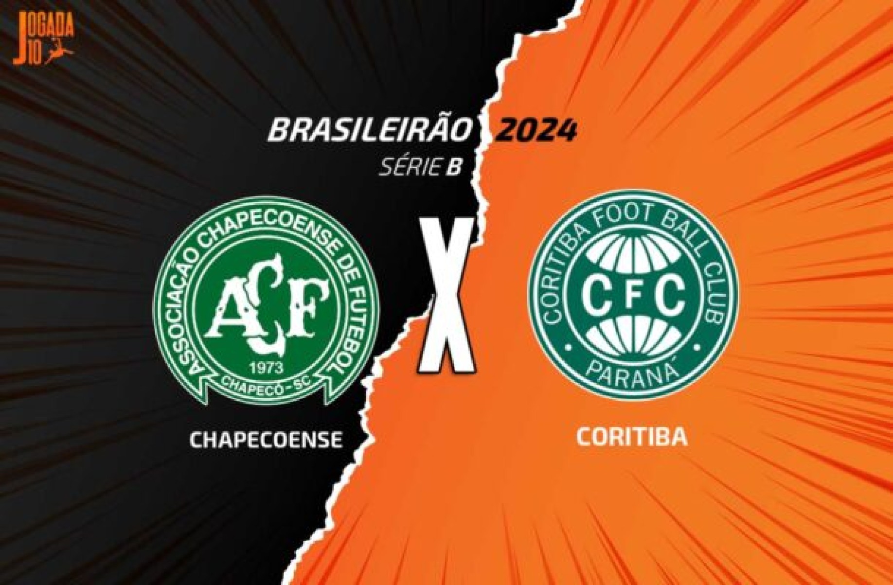 Chape ainda precisa resolver sua vida nesta edição da Série B do Campeonato Brasileiro. Coxa cumpre tabela já pensa na próxima temporada  -  (crédito: Foto: Arte/Jogada10)