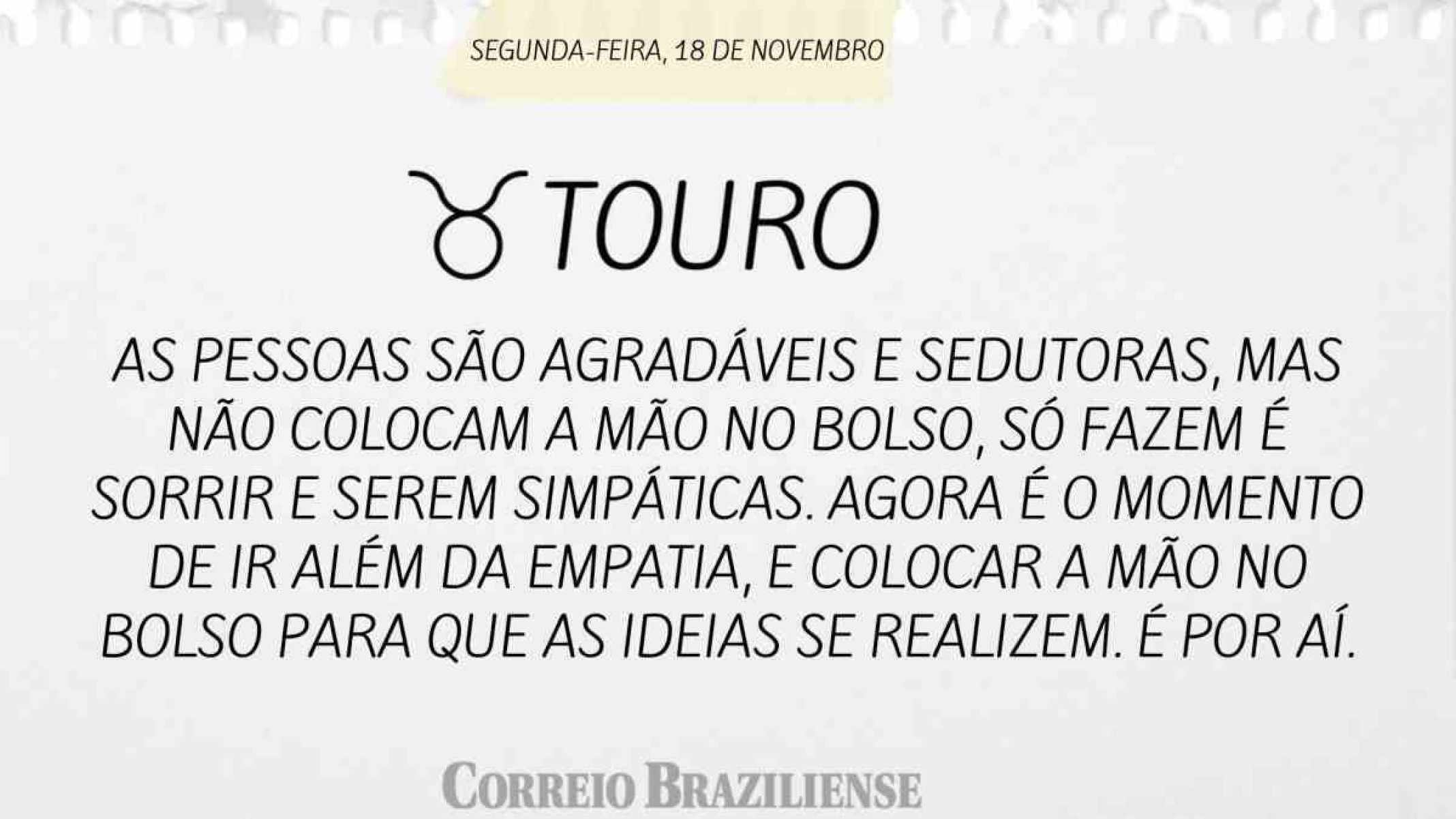 TOURO | 18 DE NOVEMBRO