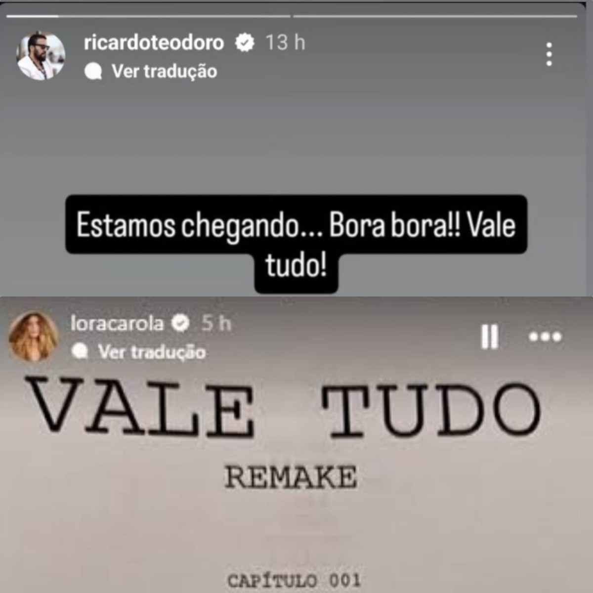 Carolina Dieckmann e Ricardo Teodoro entregam que estão em 
