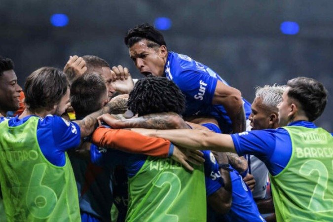 Jogadores do Cruzeiro podem dar alegria aos torcedores celestes neste fim de temporada -  (crédito: Foto: Gustavo Aleixo/Cruzeiro)
