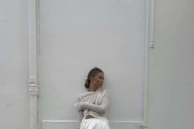 Sapatilha de bailarina é perfeita para looks delicados 