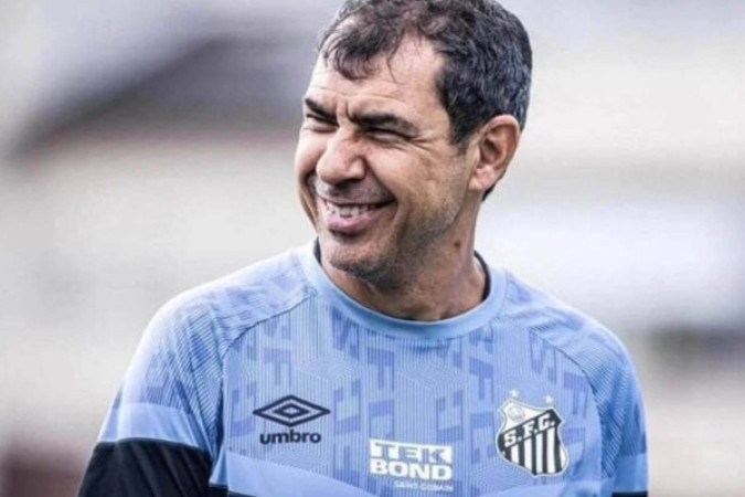 Fábio Carille deixou o comando do Santos após a conquista do título da Série B -  (crédito: Foto: Divulgação/Instagram)